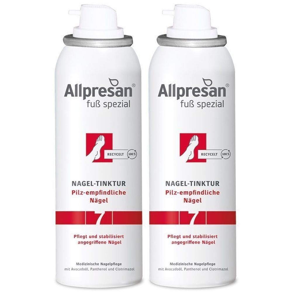 Allpresan Fuß spezial Nr.7 Nageltinktur 2x 2x125 ml Tinktur