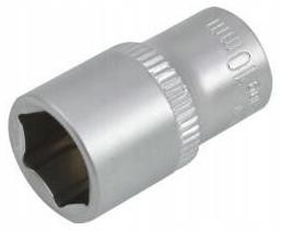 AWTools zeskantige dop 1/4 inch kort 5 mm zwart