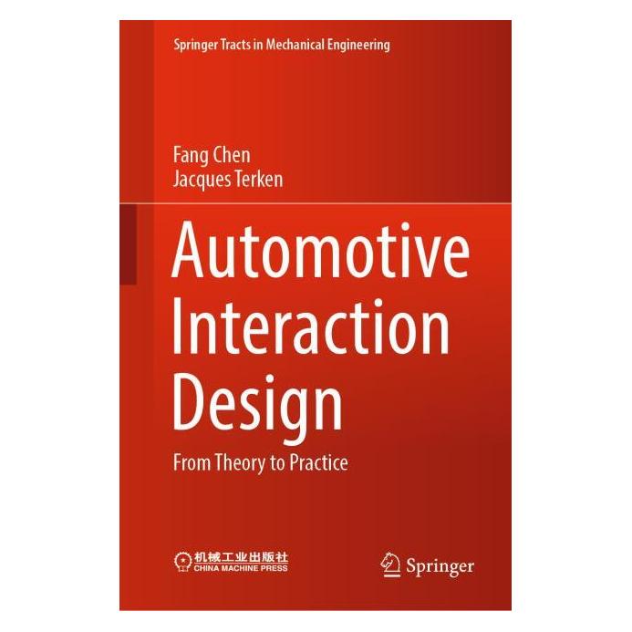 Springer Automotive Interaction Design (Englisch, Hardcover, Fang Chen, Jacques Terken) (71876901)