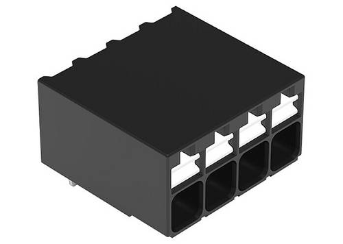 WAGO 2086-1224 Printklemme 1.50mm² Polzahl 4 Schwarz