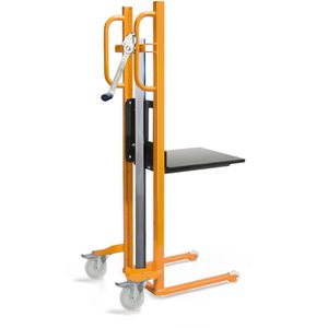 Taurolifter Materialheber 30-1107, mit Plattform, Hub 1205mm, Polyamid-Räder, Tragkraft 150kg