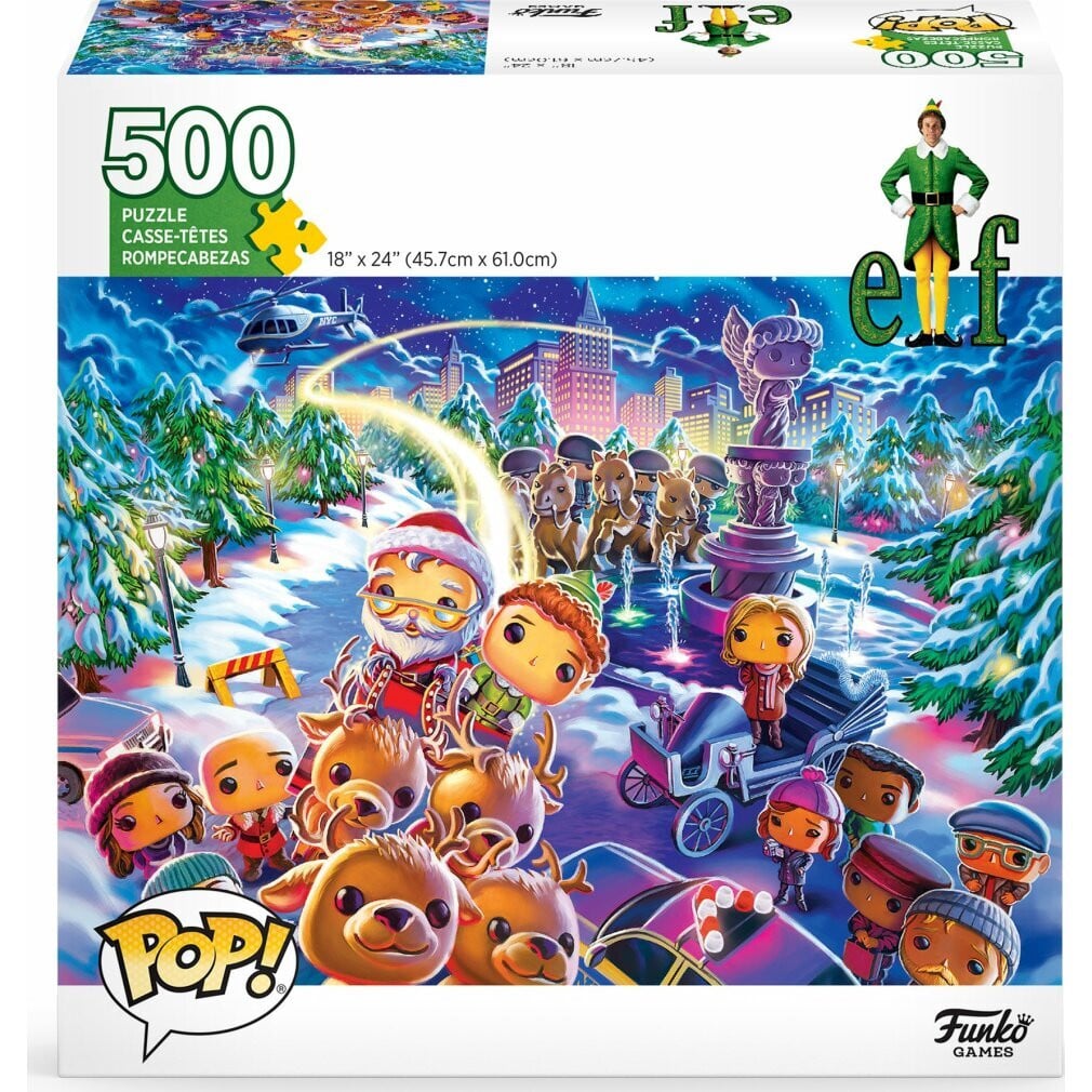 Funko Buddy Kerstelf POP! Puzzel Collage met 500 stukjes