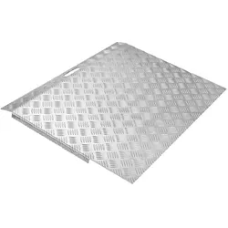 Secucare, Zubehör Gehhilfen, drempelhulp alu type 3, breed 78cm hoogte 5-15cm