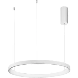 Nova Luce 9345688 Pertino LED Pendelleuchte Weiß