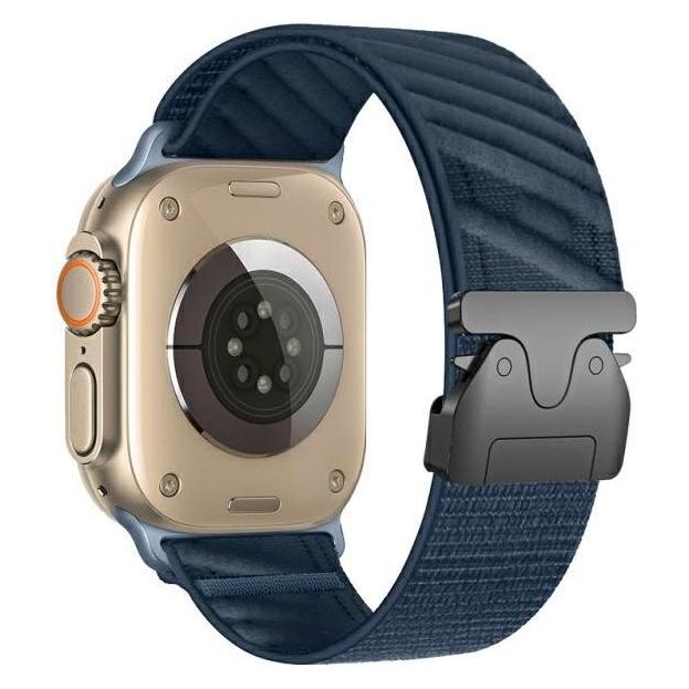 Beline pasek Apple Watch Oblique 38/40/41mm granatowy/navy (Nylon) (14860562)