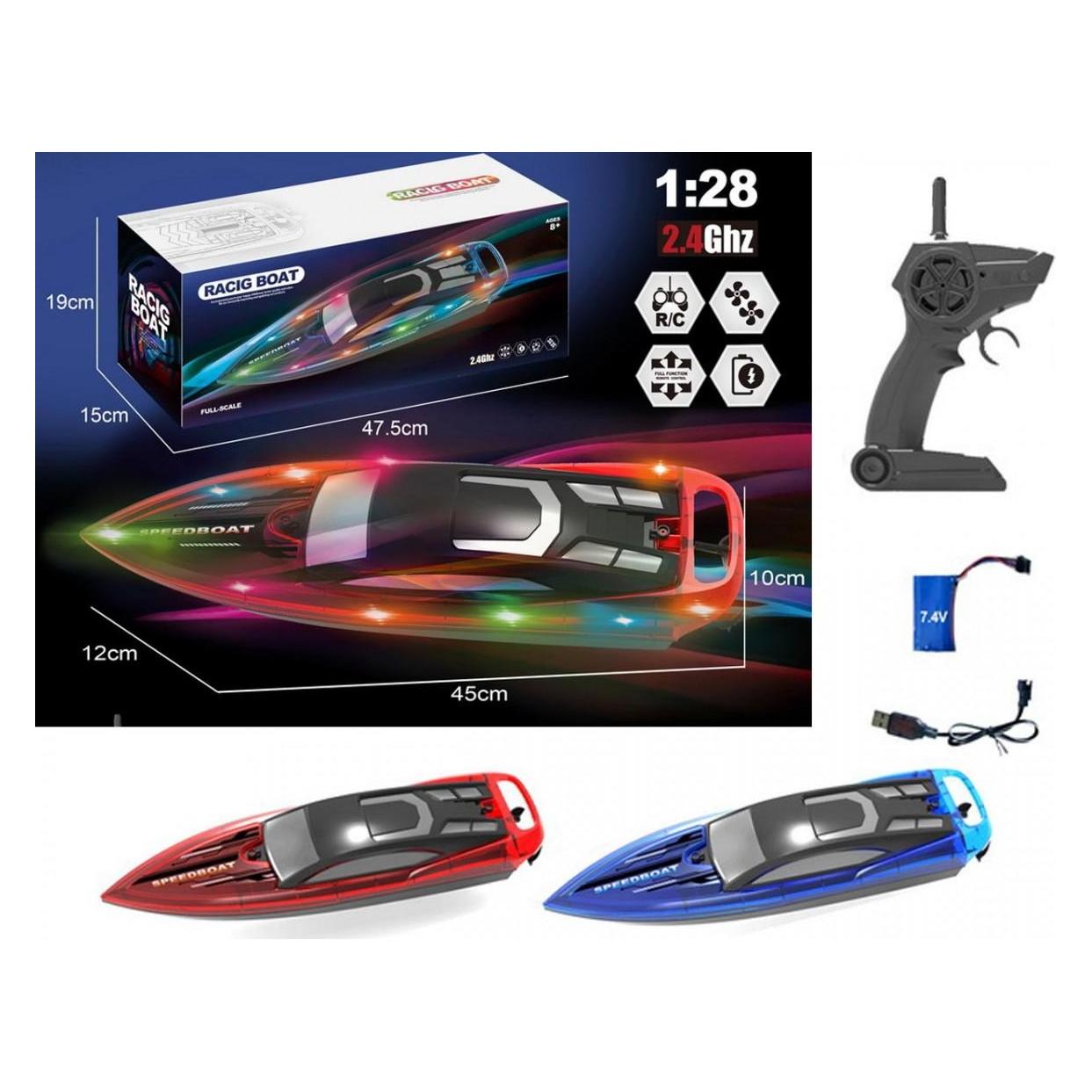 Madej Łódka R/C Speed boat 2,4G wiatło (Madej)
