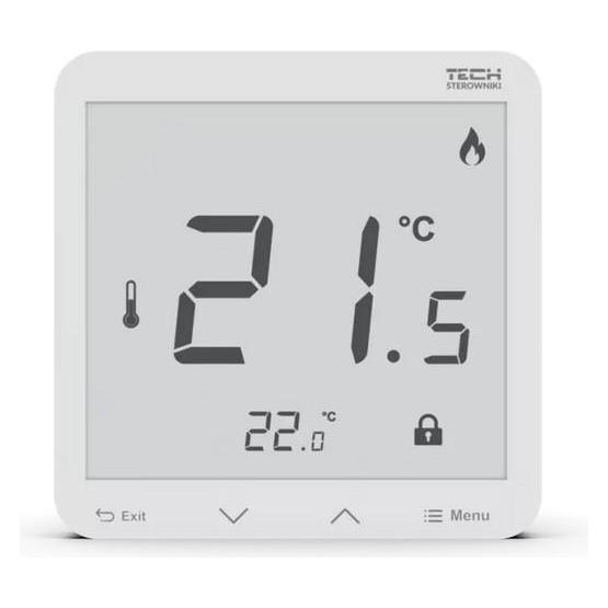 Tech Air Raumcontroller R-8S PLUS, kabellos mit Feuchtemessung, weiss (STR8SPLUSWH)