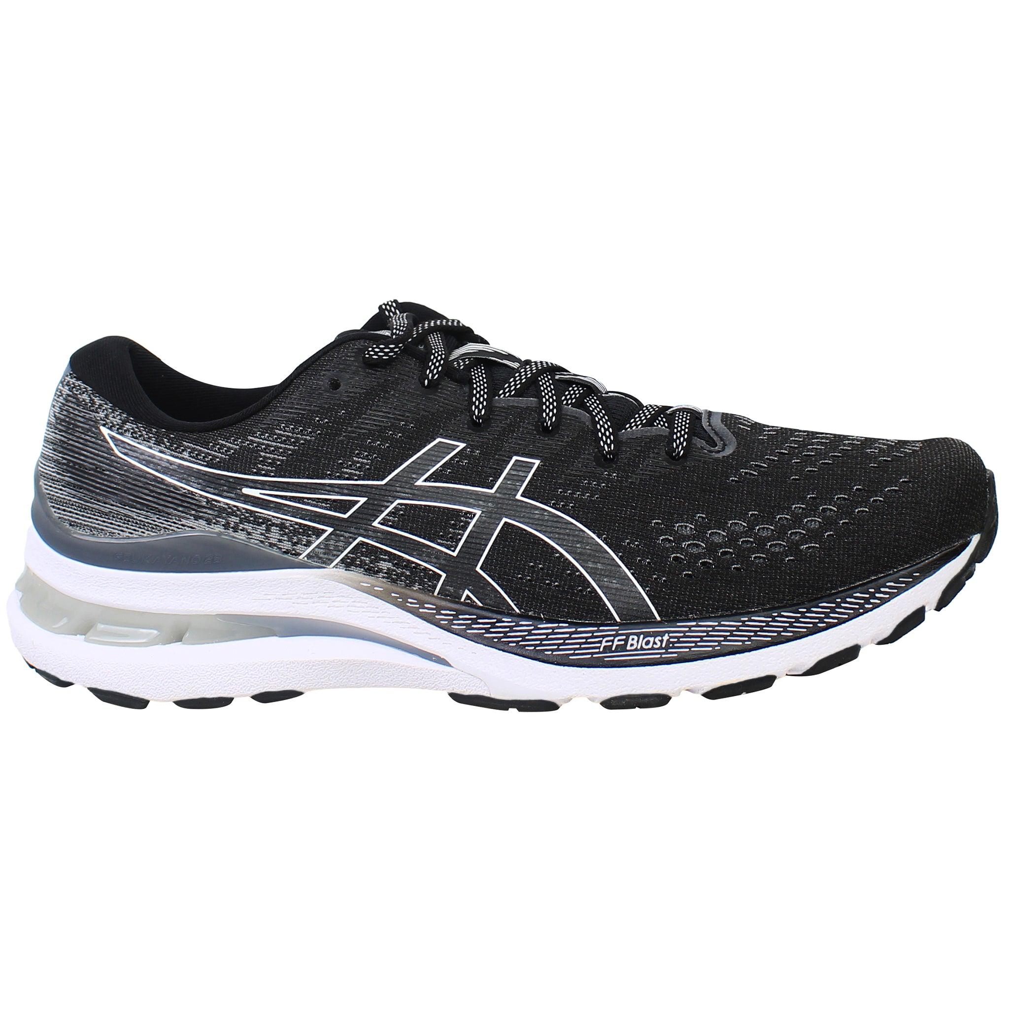 Asics Gel-Kayano 28 Damen Schwarz/Weiß Laufschuhe