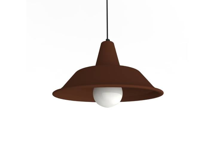 Suspension corten e27 - ø 35 cm