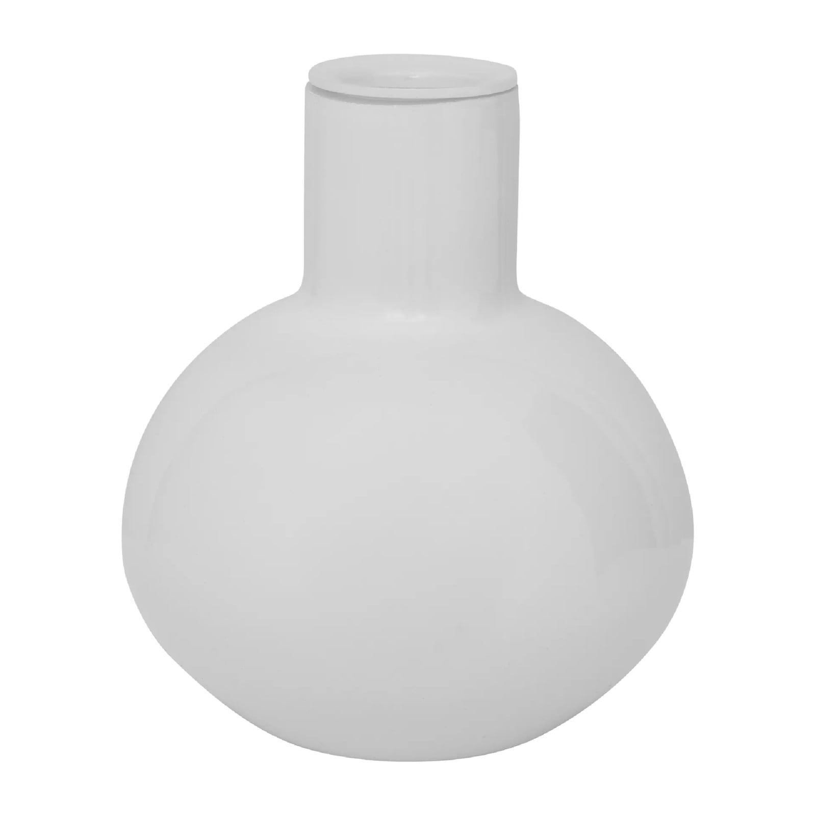 URBAN NATURE CULTURE Bubble kandelaar S 12 cm Opaque white