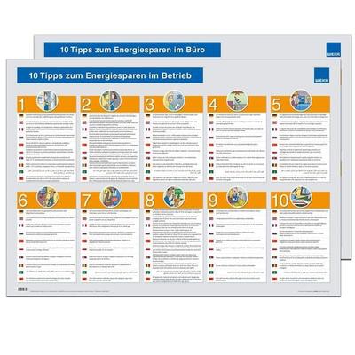 Poster - Energiesparen, Poster von , Weka, 978-3-8111-9661-2