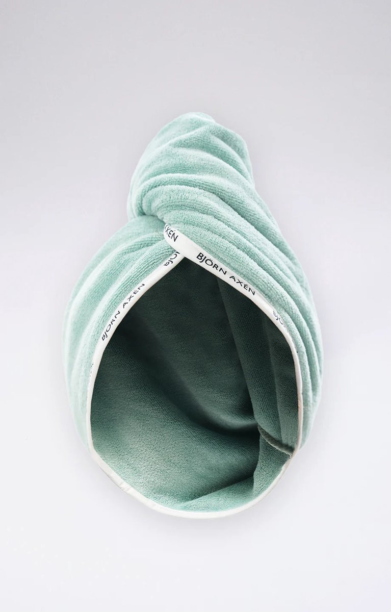 Björn Axén Haarhanddoek Turban – Ultra-absorberende Microfiber Haarwikkel met Knopsluiting