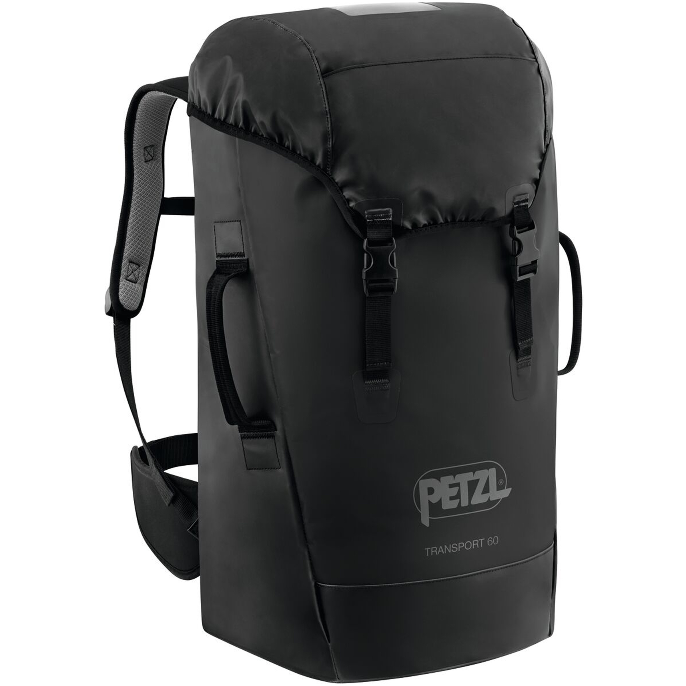 Petzl Transport 60 Kletterrucksäcke schwarz Größe 60L Camping