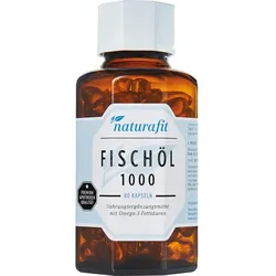 Naturafit Fischöl 1000mg 80 ST