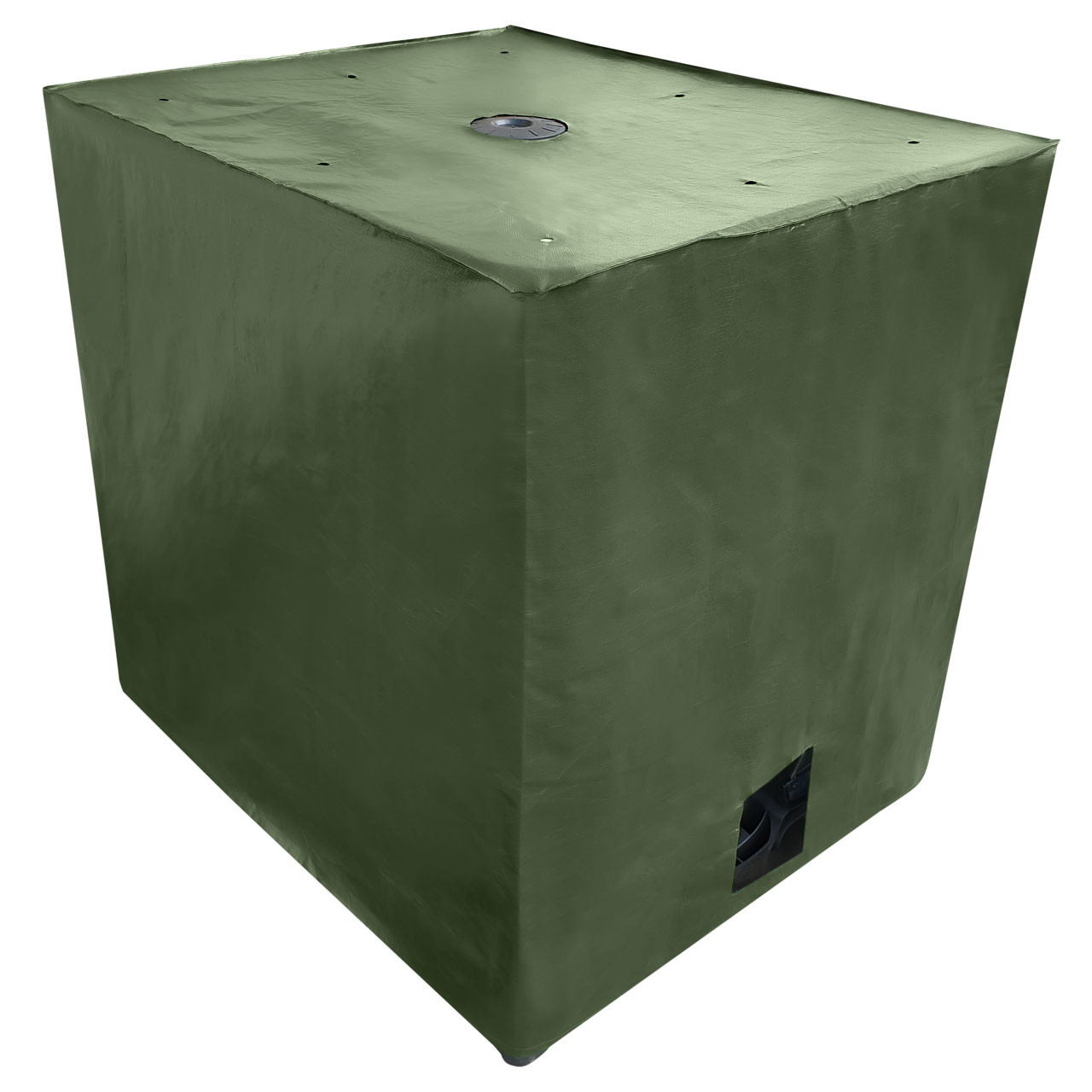 REKUBIK IBC Cover UV-Schutz Gewebe mit Klettverschluss in Grün 300l IBC (60x80x100cm)