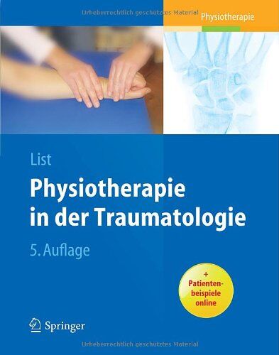 Margrit List - Physiotherapie in der Traumatologie - Preis vom 17.10.2026 19:25:27 h