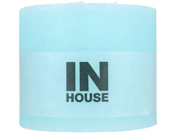 Inhouse Zylinderkerze Rustic 68x180 Minze