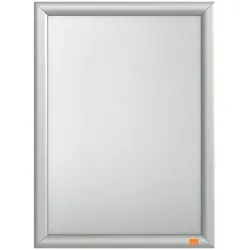 Nobo Plakatrahmen A4 »Impression Pro« feuerfest grau, 24x32.6 cm