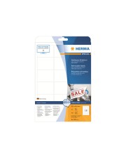 HERMA Special Papier matt selbstklebend entfernbarer Klebstoff weiß 63.5 x 46.6 mm 450 Etiketten 25 Bogen x 18 (4203)
