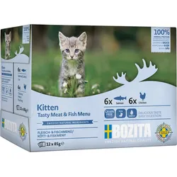 Bozita Pouch Multibox Fisch & Fleisch Kitten 1x1.02 kg