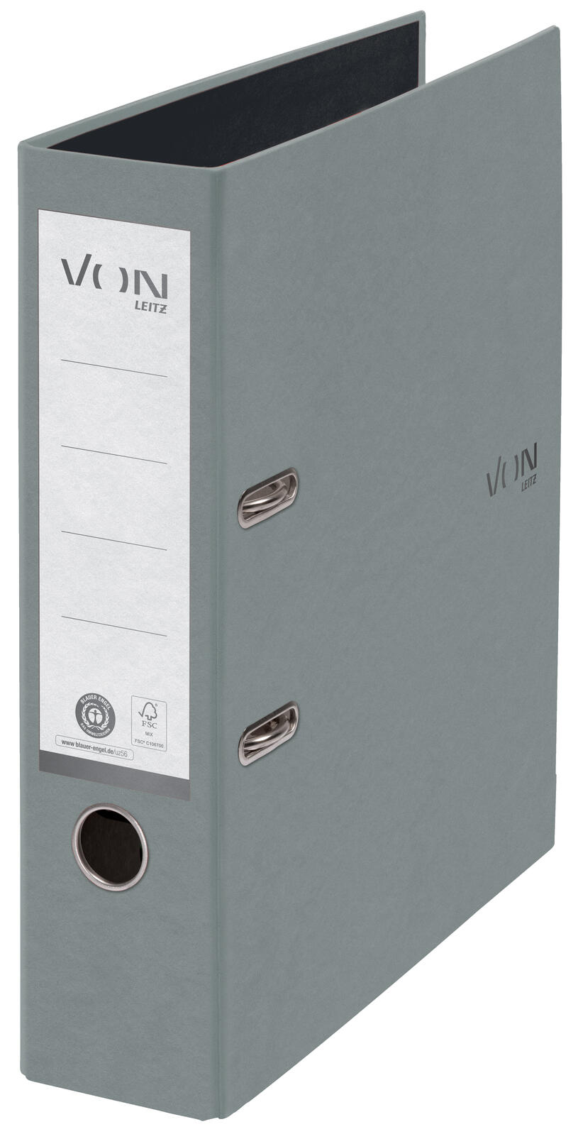 LEITZ Ordner Rückenbreite 8 cm DIN A4 grau 10570085