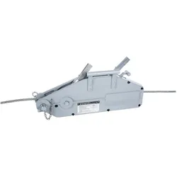 Magni, Seilzug + Werkstattkran, Planeta G10104 ROPEMASTER RM16 Aluminium Seilzuggerät, Tragfähigkeit 1.600 kg mit Hebelrohr 20 m Sei