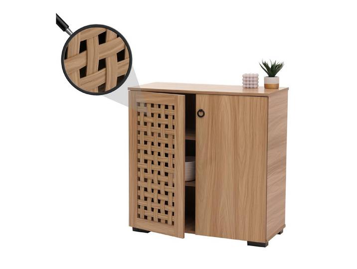 MCW Kommode MCW-N87-K, Kanten mit PVC versehen, Regalböden an drei Positionen montierbar