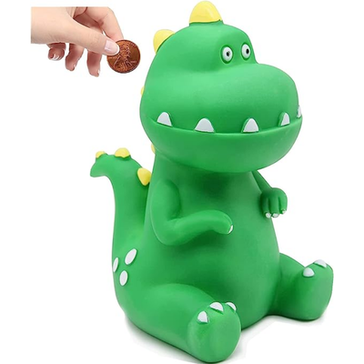 Shatterproof Tyrannosaurus Rex Piggy Bank, Dinosaur Money Bank For Kids, First Coin Bank Gift For Boys And Girls Shatterproof Tyrannosaurus Rex Piggy Bank, Dinosaur Money Bank For Kids, First Coin Bank Gift For Boys And Girls