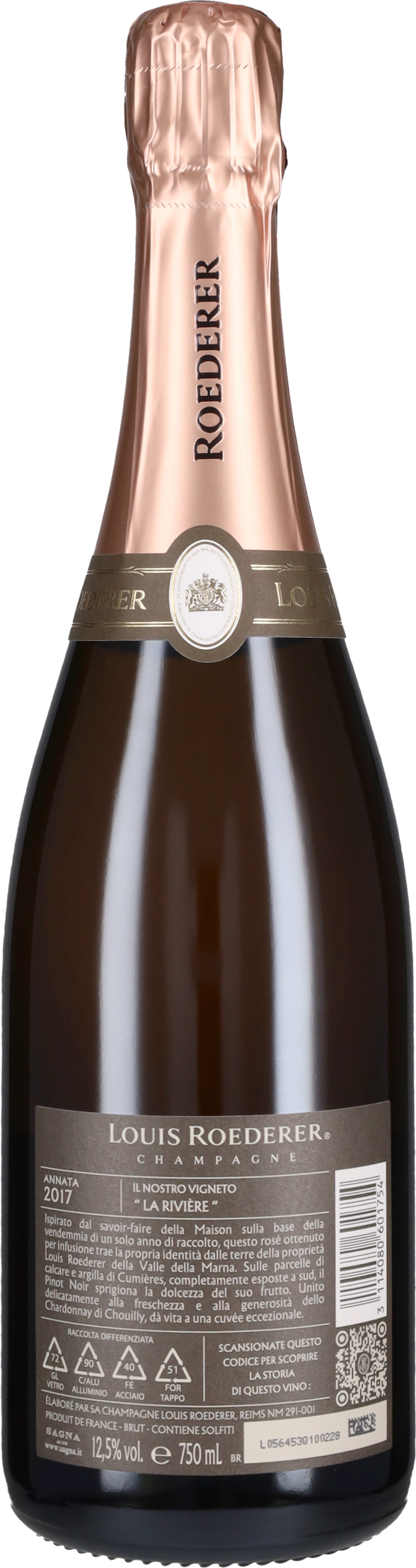 Champagne Rosé Brut 'Vintage' Louis Roederer 2017