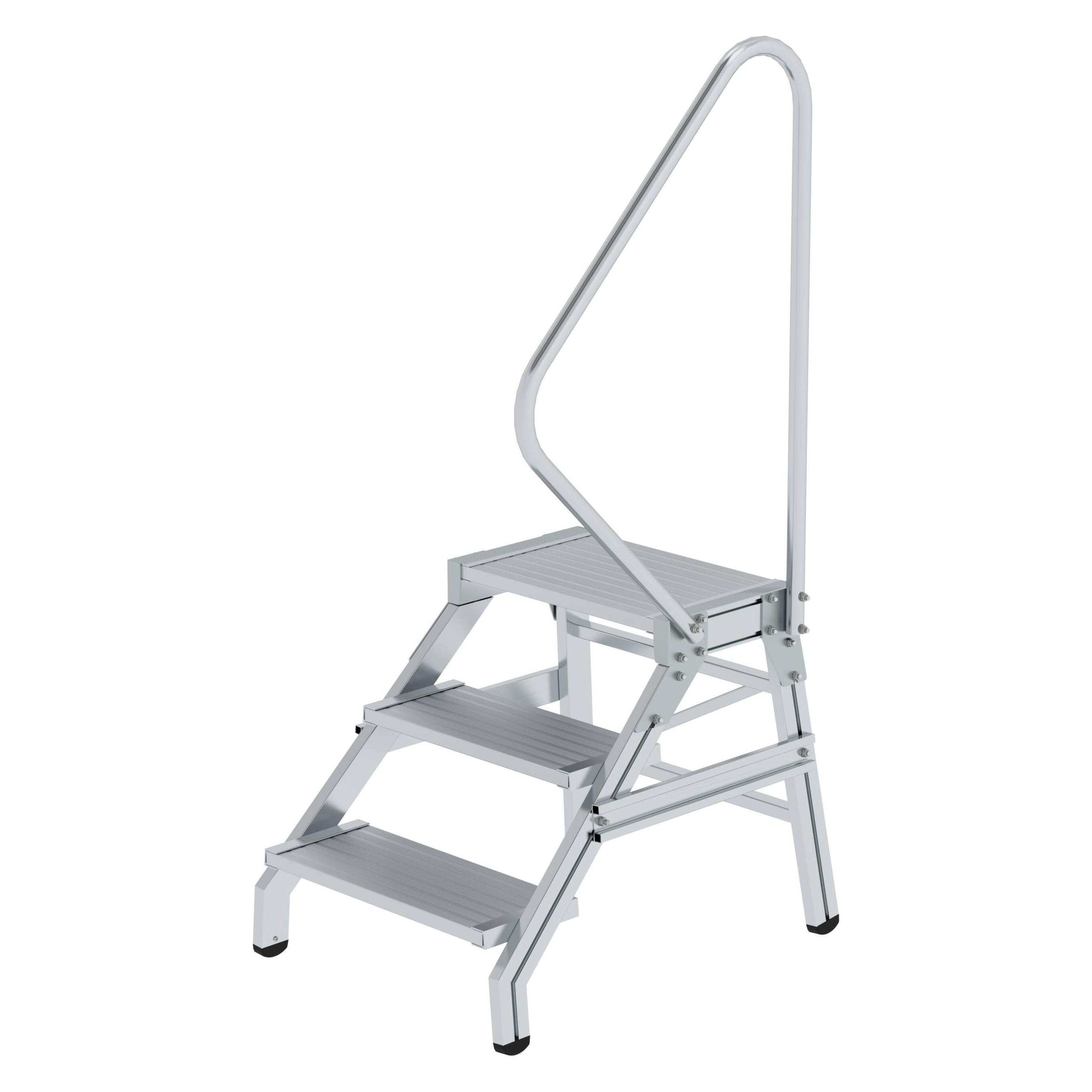 Munk Montagetritt mit Handlauf 3 Stufen (Gerüst, 50 cm) (050179)