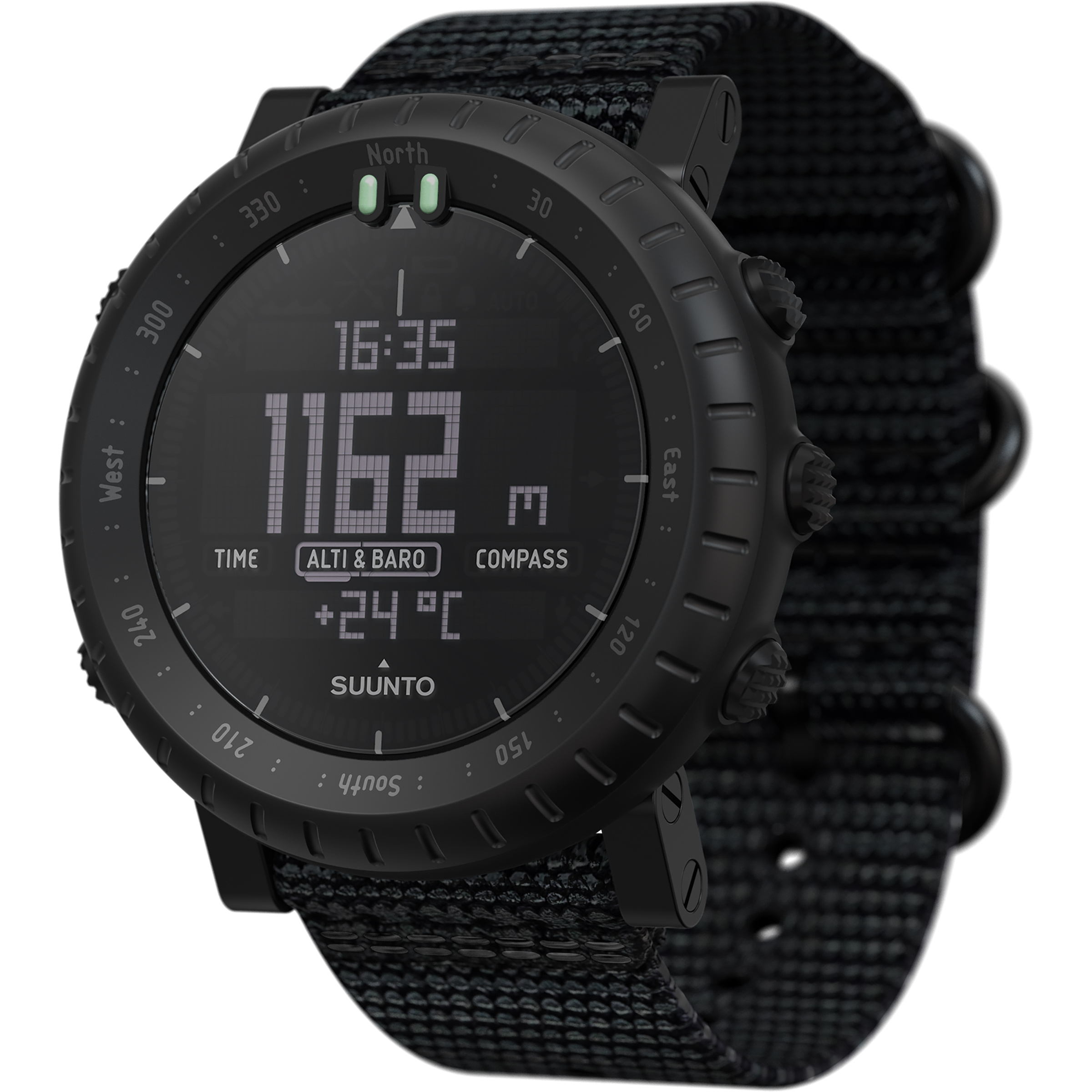 Suunto Core Alpha Multifunktionsuhr GPS Uhren schwarz Camping