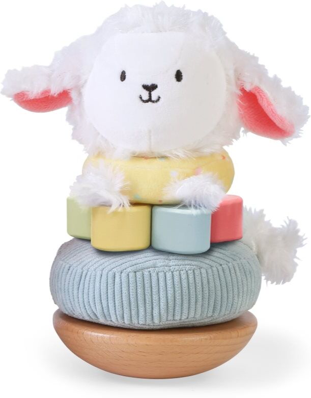 2Kids Toys Stacking Tower Toy Sheep tour d’anneaux à empiler 18m+ 5 pcs