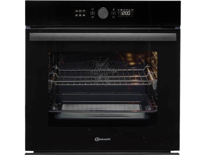 BAUKNECHT Backofen BBI4S8HM1SK , Energieeffizienz: A+, schwarz, Backöfen, 310C Pizza-Funktion – wie frisch aus dem Steinofen, AirFry-Funktion, Backofen