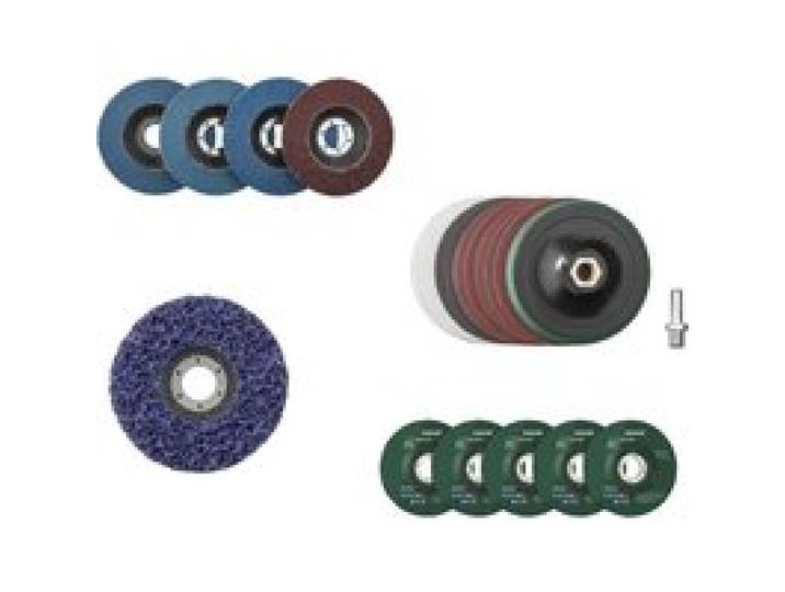 PARKSIDE® Set de disques ou Plateau auto-agrippant avec disques abrasifs, Ø 115 mm