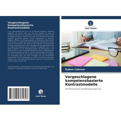 Vorgeschlagene kompetenzbasierte Kontrastmodelle, Taschenbuch von Rubén Cabrera, Verlag Unser Wissen, 978-620-4-36162-8