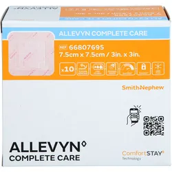 Allevyn Complete Care Xs 7.5x7.5 cm 10 ST