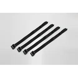 SW-Motech Gurt-Set SysBag - Schwarz. 4 Befestigungsgurte.