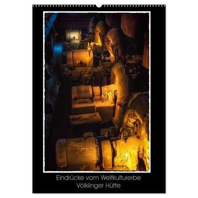 Eindrücke vom Weltkulturerbe Völklinger Hütte (Wandkalender 2027 DIN A2 hoch), CALVENDO Monatskalender