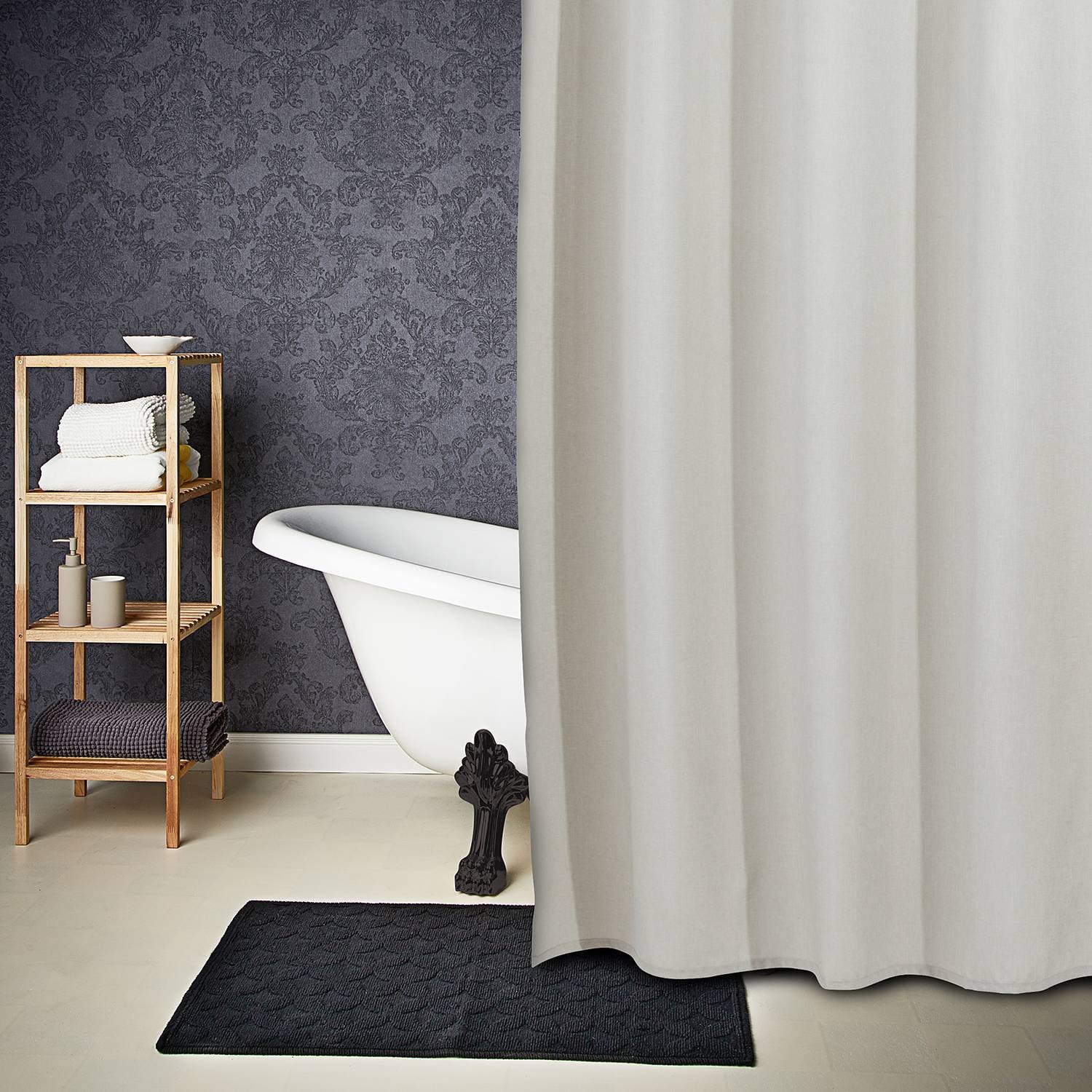home24 Douchegordijn effen beige
