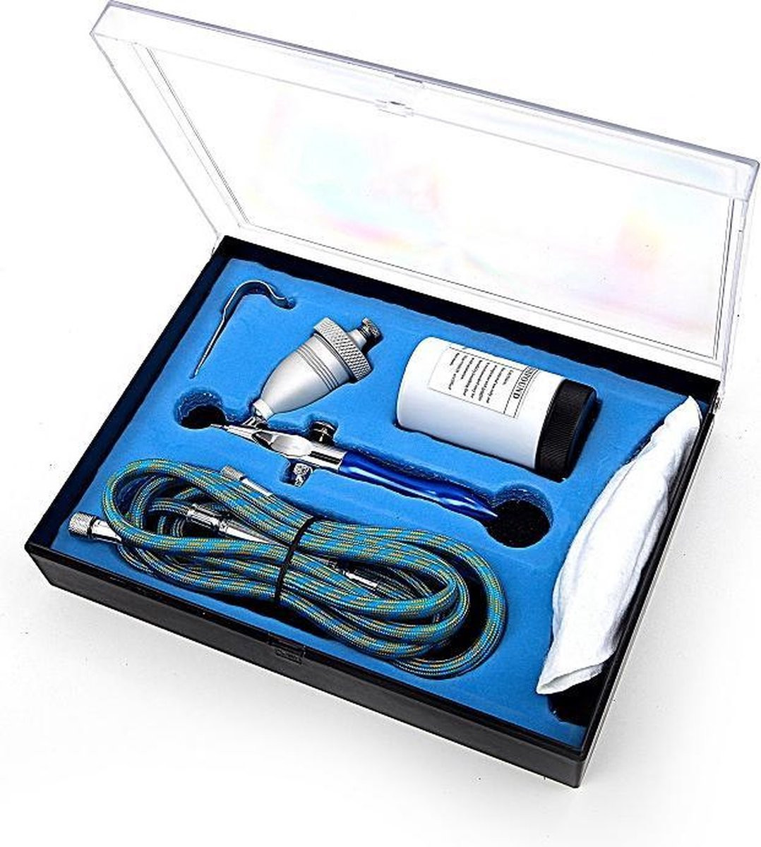 Blauw Airbrush Verfverwijderaar Straalpistool BD 178 van Plastic
