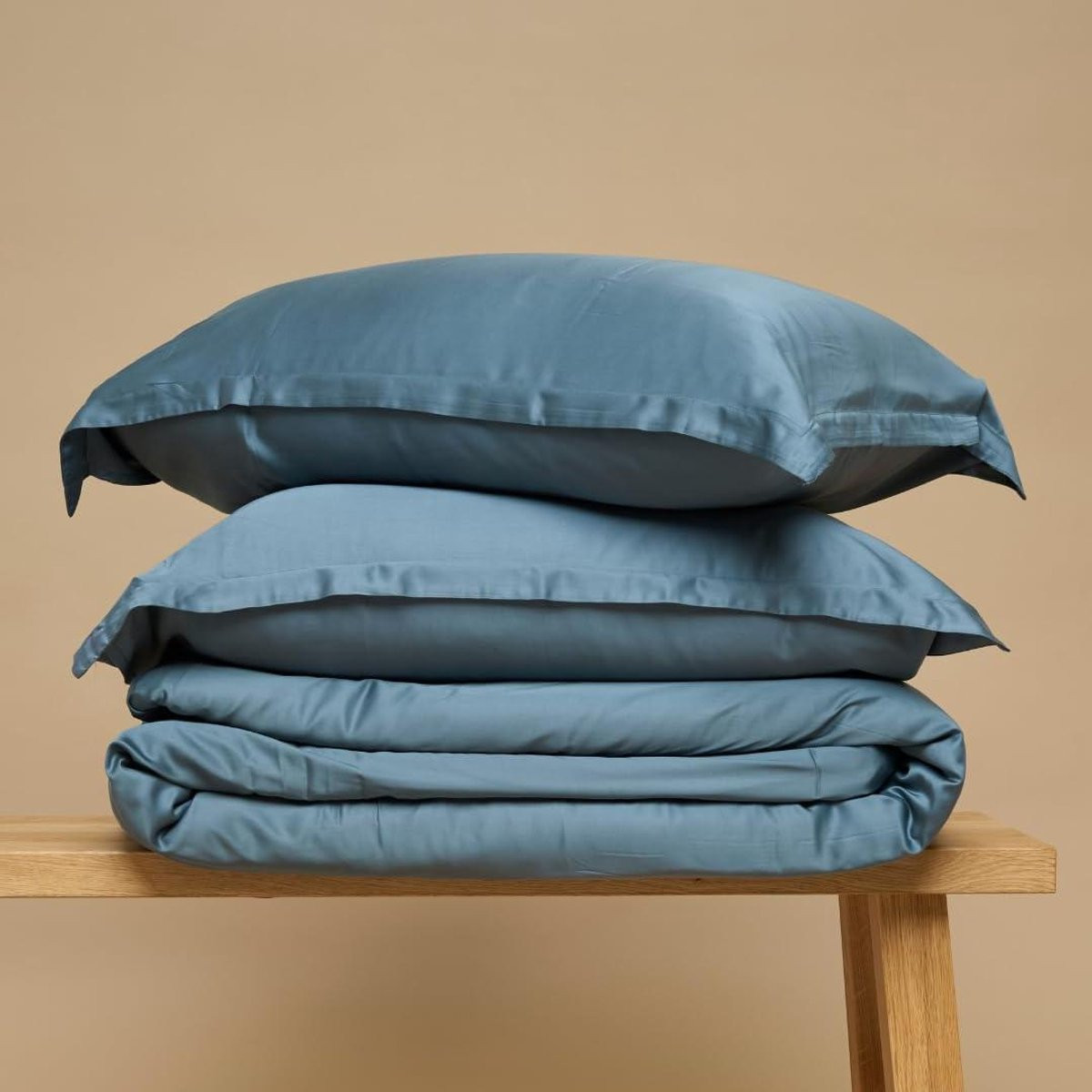 Bamboe Dekbedovertrek Ocean Blue Tweepersoons
