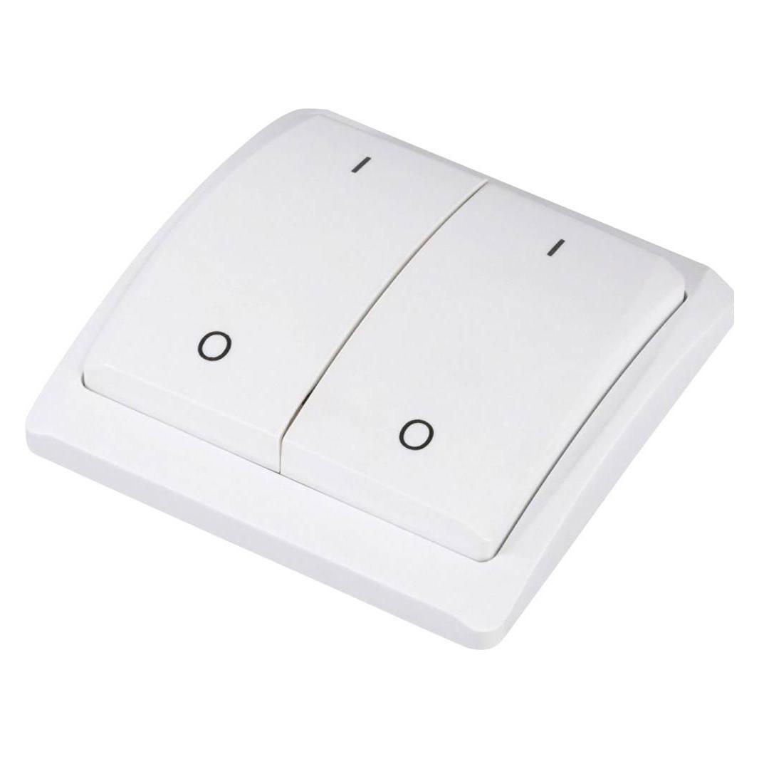 Sygonix RSL S8 Funk-Einbauschalter-Set + T3 2-Kanal-Wandschalter (null)