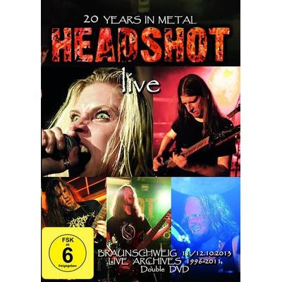 Headshot - 20 Years in Metal [2 DVDs] - Headshot, DVD