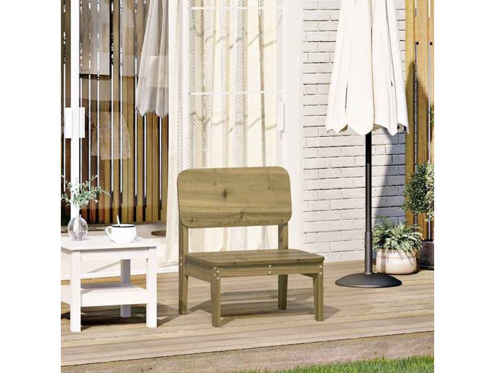 vidaXL Gartenstuhl 60x52,5x72 cm Kiefernholz Imprägniert