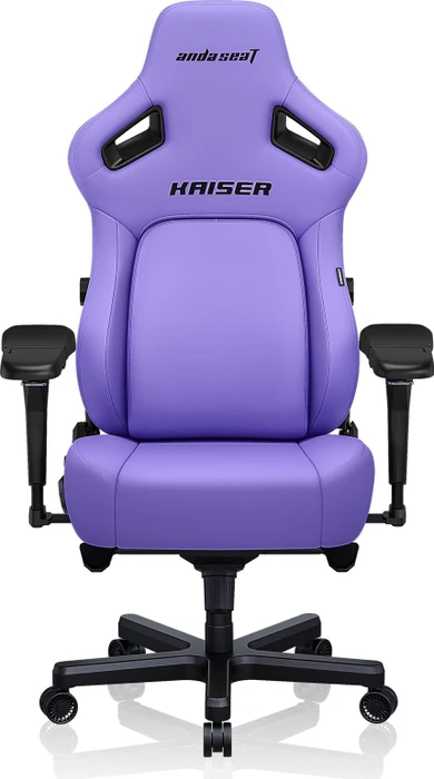 Anda Seat Kaiser 4 Premium Gaming Chair - L Size Purple PVC
