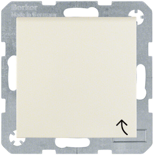 Berker Prise SCHUKO ws/gl avec couvercle rabattable 47518982 (47518982)