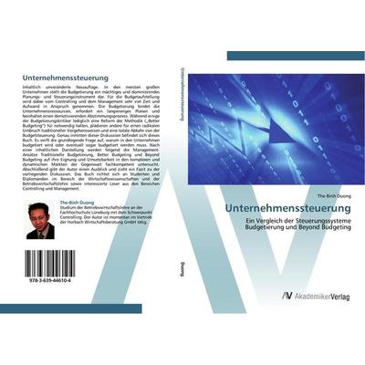 Unternehmenssteuerung, Taschenbuch von The-Binh Duong, AV Akademikerverlag, 978-3-639-44610-4