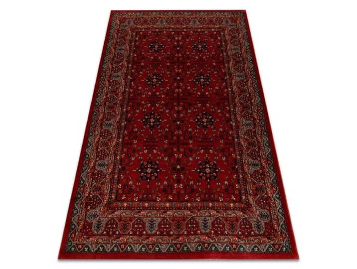 rugsx KASHQAI Wollteppich Orientteppich Rotwein 80x160 cm
