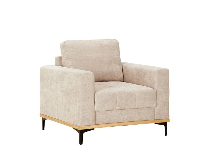 Sessel Flachgewebe Beige