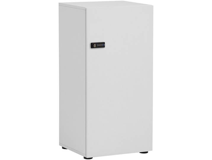 Garderobenschrank Dorla weiss Holzwerkstoff B 45.4 cm H 92.6 cm - Garderobenschrank